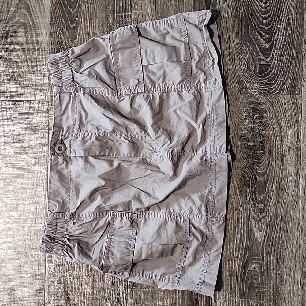 🦇 Faded Rose Cargo Utility Mini Skirt 🦇